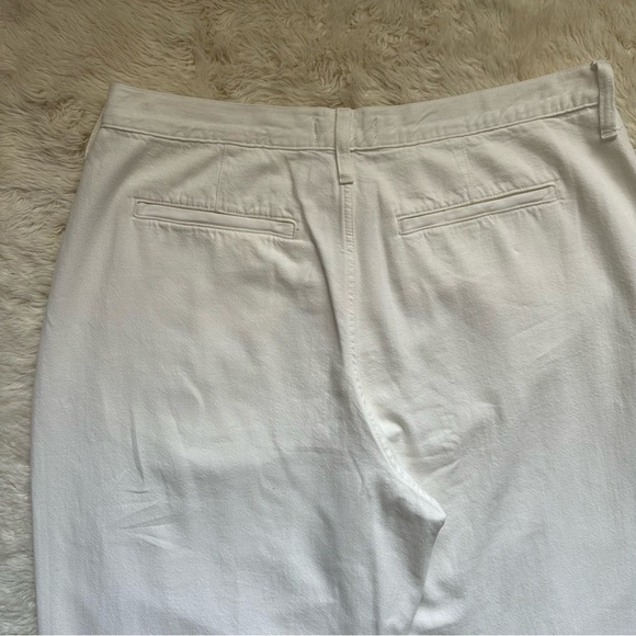 Madewell Jeans The Harlow Wide-Leg Baggy Straight in Tile White 33 NWT New - Picture 7 of 14
